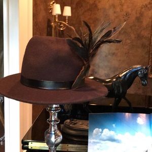 Brown Felt Hat